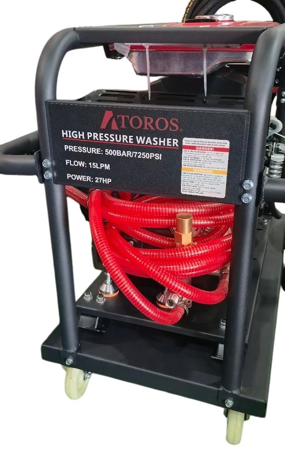 HIDROLAVORA 27HP 7.000PSI USO INDUST GASOLINA ARRAN-ELECT ATOROS ATOROS