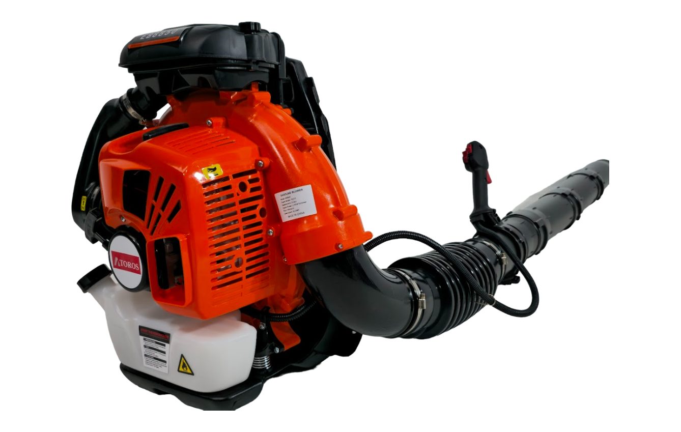 SOPLADORA 75.6CC ATOROS TIPO MOCHILA GASOLINA 2T SMO8875 ATOROS
