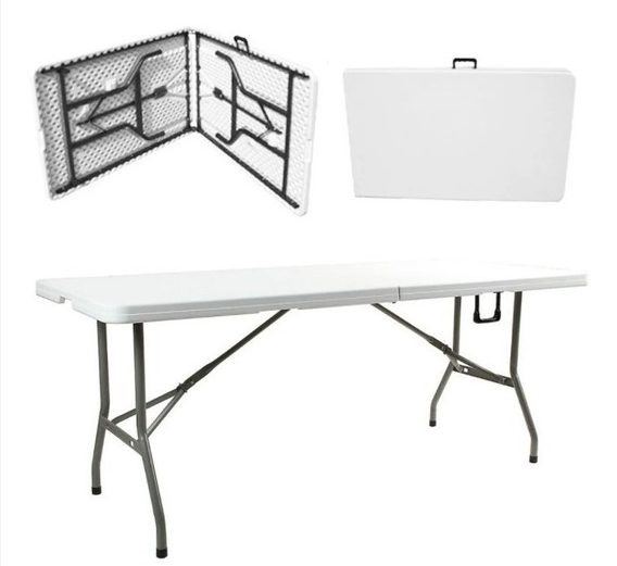 MESA PLASTICA PLEGABLE 1.80X70 OUTTER OUTTER