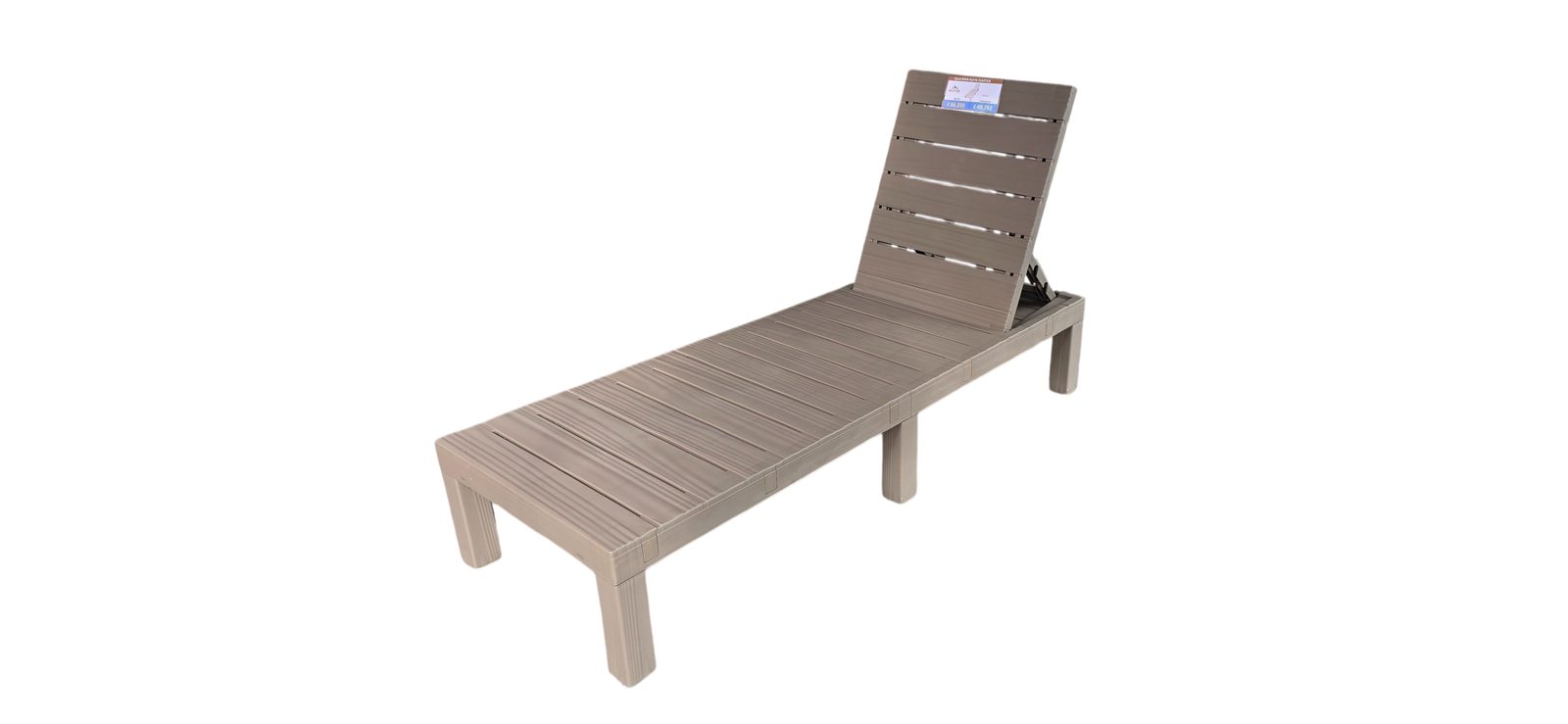 CAMA PARA TOMAR EL SOL PLASTICO SOL-PL14