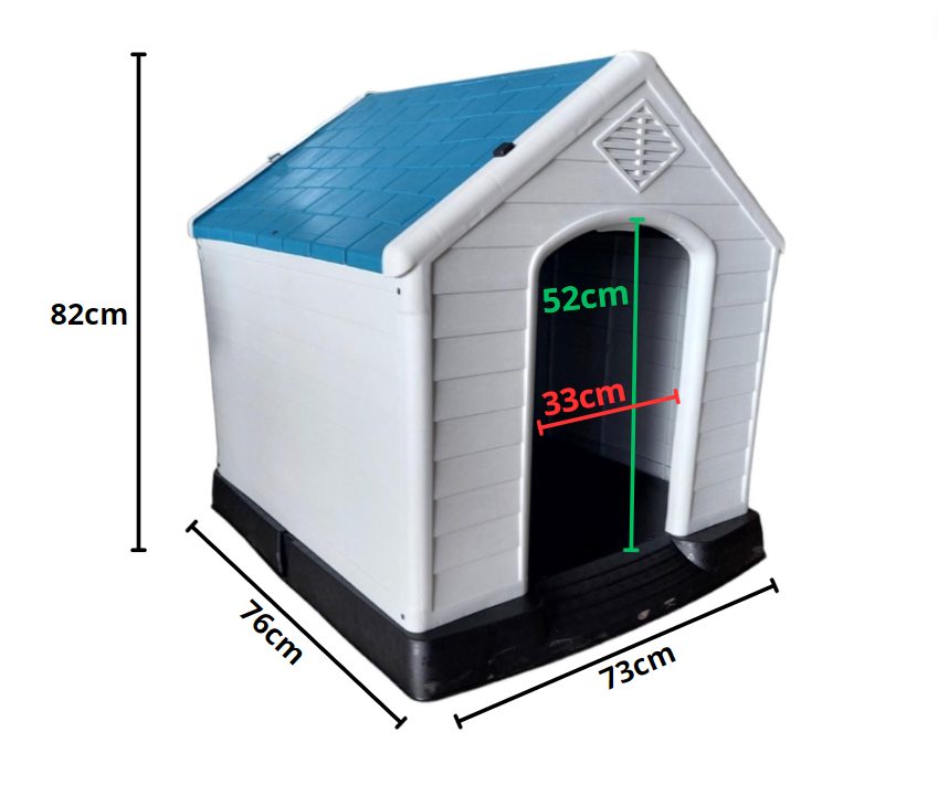 CASA PERRO 32" MEDIANA 86X15X79.5cm OUTTER XC-CP-23043 OUTTER