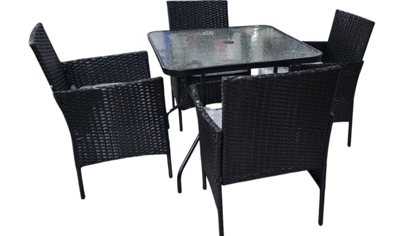 JUEGO DE COMEDOR 4 SILLAS 1 MESA COM12307