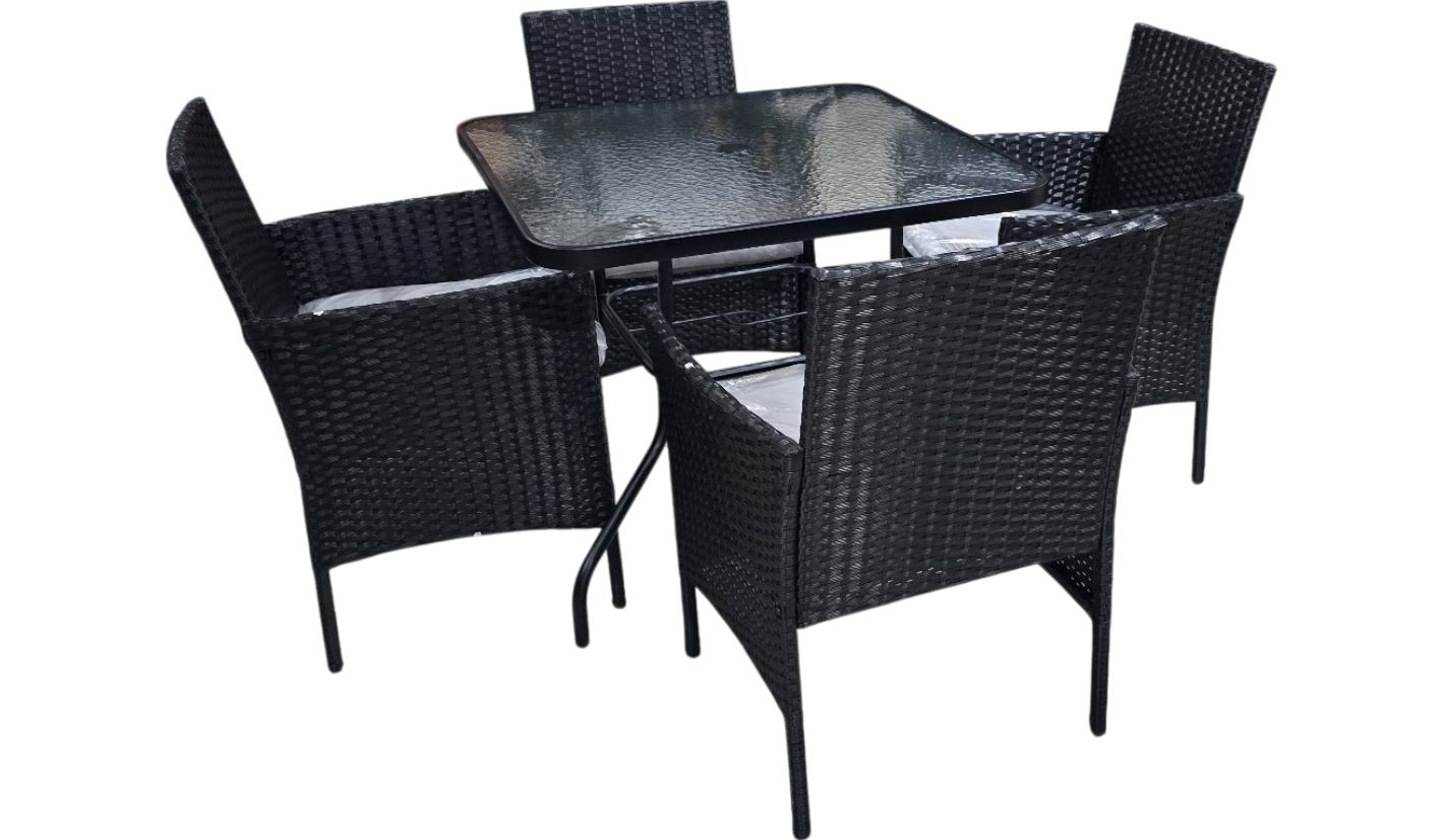 JUEGO DE COMEDOR 4 SILLAS 1 MESA COM12307