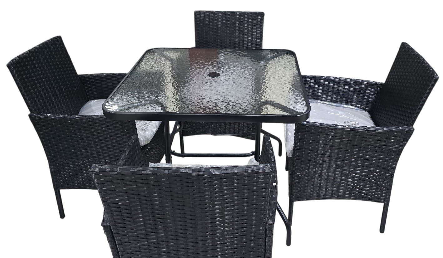 JUEGO DE COMEDOR 4 SILLAS 1 MESA COM12307