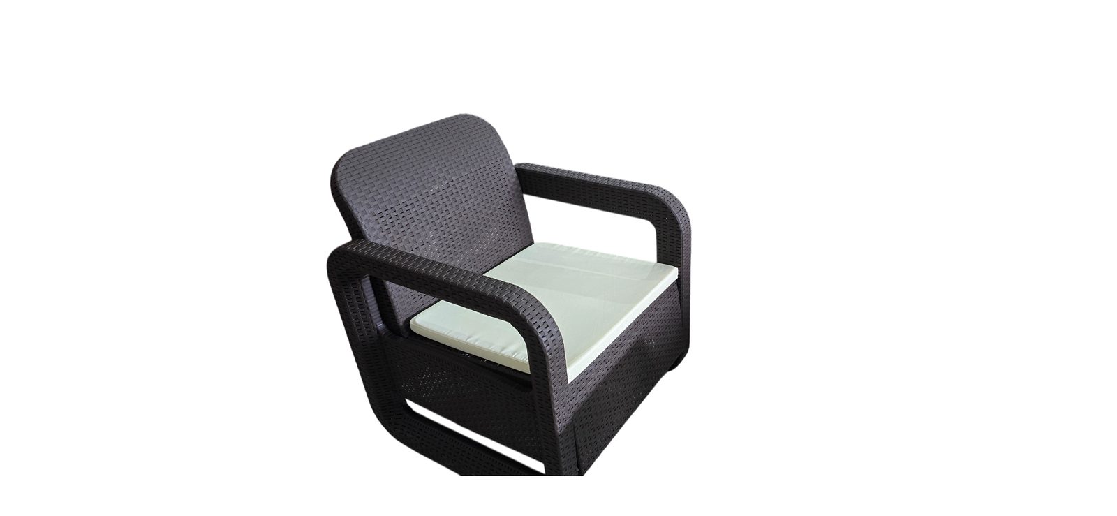 JUEGO DE TERRAZA 4 PLAZAS PLASTICO PLA12401-04
