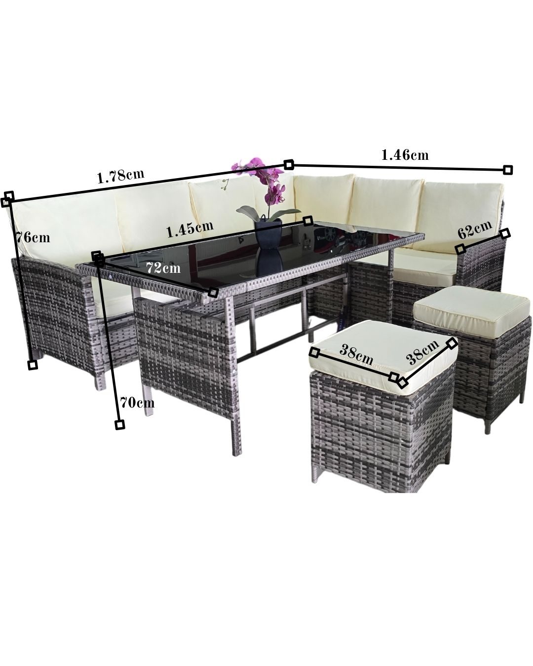 JUEGO DE TERRAZA ESQUINERO TE123703