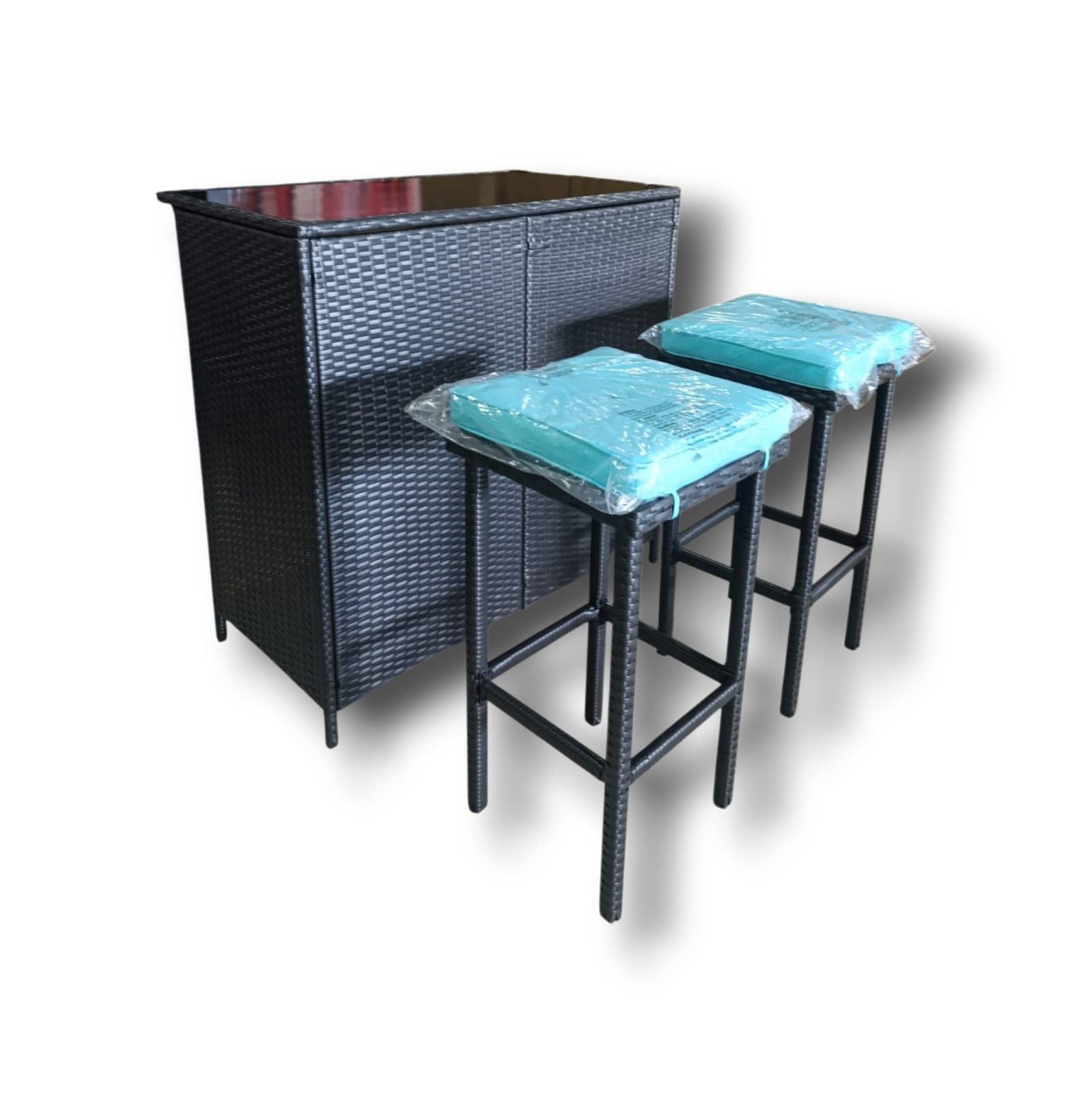 MINI BAR SET DE 3 PIEZAS METALICO MB4469