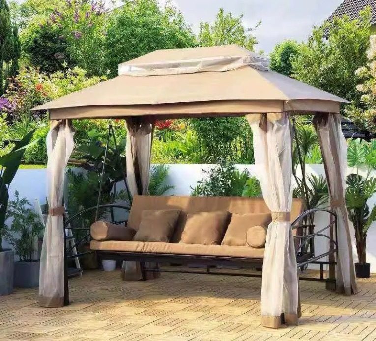 SILLA JARDIN C/TOLDO BEIGE GAZEBO OUTTER GA1234 GAZEBO OUTTER