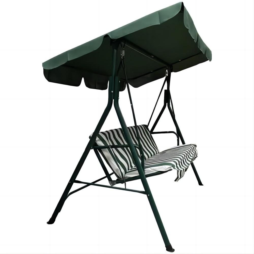 SILLA MECEDORA 3 PLAZAS JARDIN POLIESTER BASE METALICA OUTTER XY-CS-10007B3 OUTTER