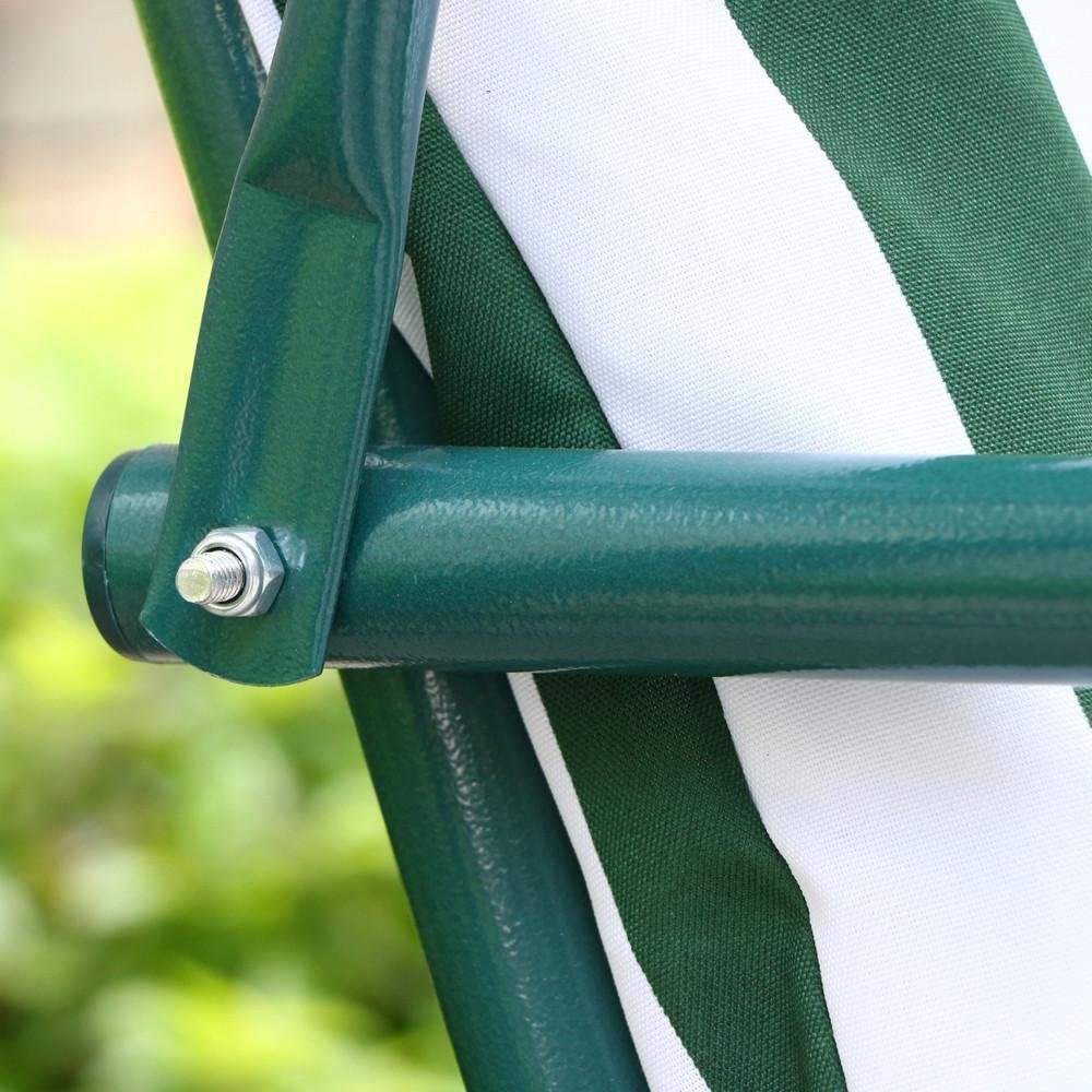 SILLA MECEDORA 3 PLAZAS JARDIN POLIESTER BASE METALICA OUTTER XY-CS-10007B3 OUTTER