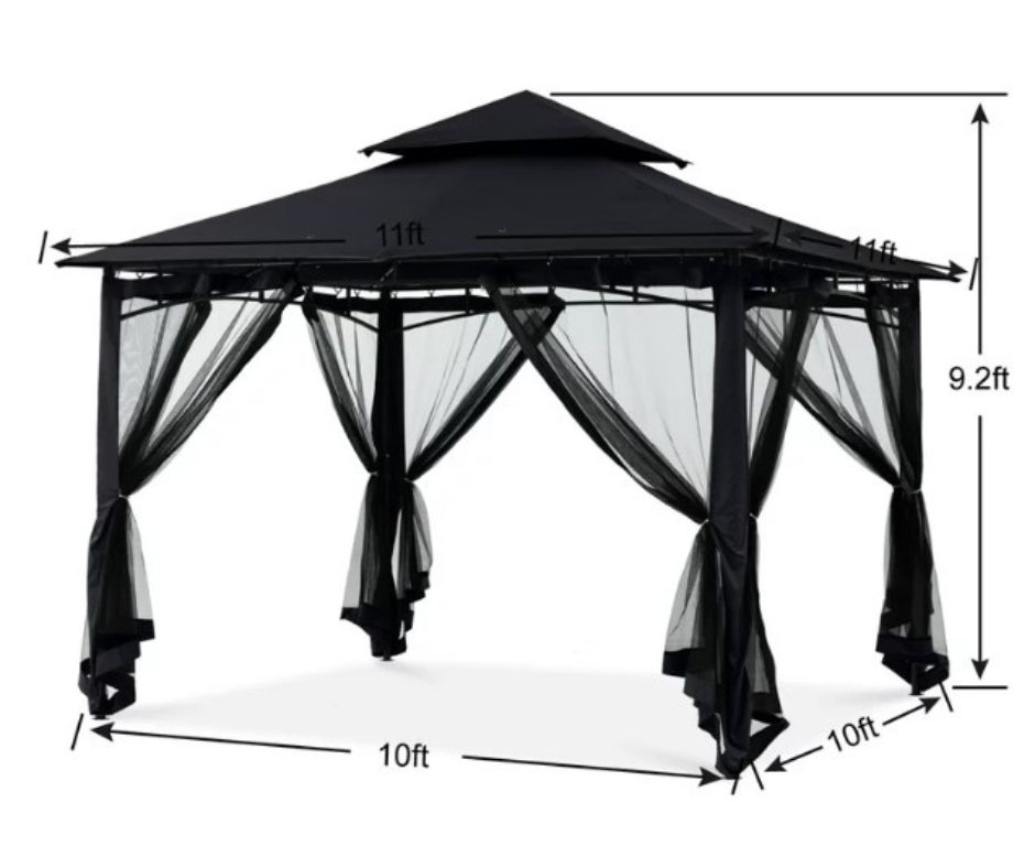 TOLDO GAZEBO PATIO FABRIC OUTTER GA1245