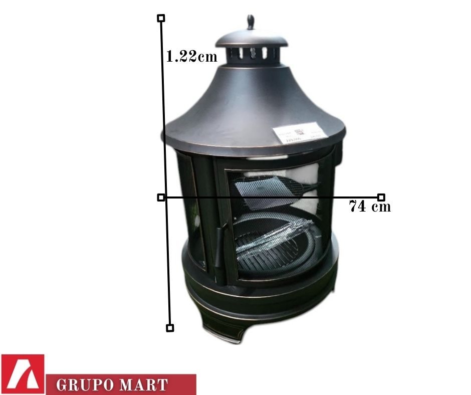 FIRE PIT Y PARRILLA OUTTER PA12301 OUTTER