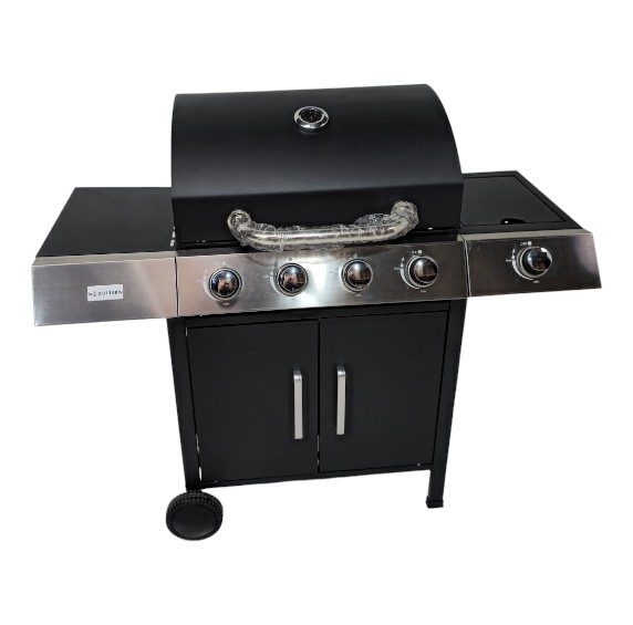 PARRILLA METALICA 5 QUEMADORES DE GAS OUTTER PA125 OUTTER