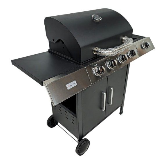 PARRILLA METALICA 5 QUEMADORES DE GAS OUTTER PA125 OUTTER