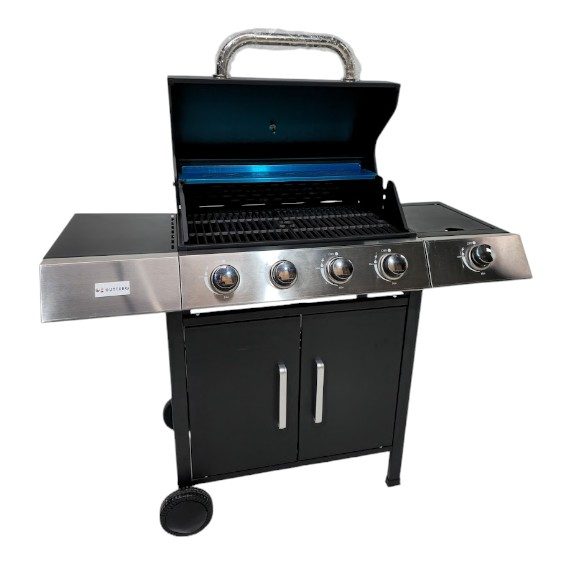 PARRILLA METALICA 5 QUEMADORES DE GAS OUTTER PA125 OUTTER