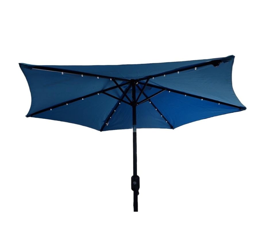 SOMBRILLA CON LUZ LED SOLAR 2.3M OUTTER XY-DP-20001-LED OUTTER