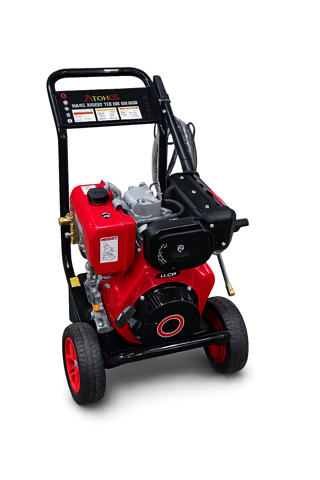 HIDROLAVADORA DIESEL 6HP BS178F (2700 PSI)  HID20050 ATOROS