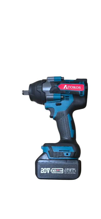 PISTOLA DE IMPACTO 700Nm DE BATERIA ATOROS PIA12700 ATOROS