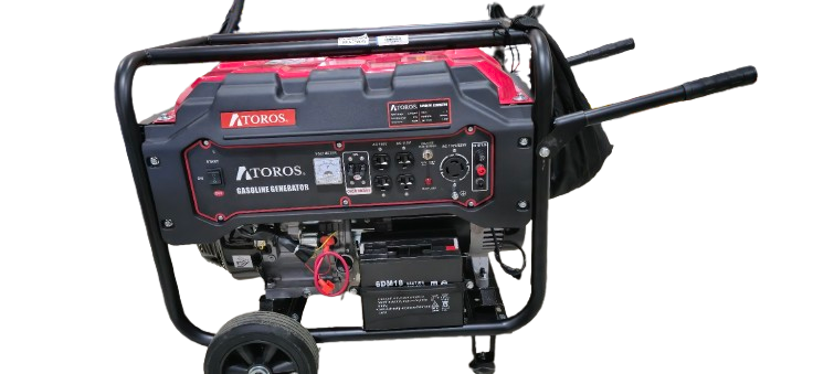 GENERADOR 7,W-7500W 7KW-7.5KW 16HP 192F GSL ARRANQ-ELECT ATOROS BS8500 COD INT GN750020 ATOROS