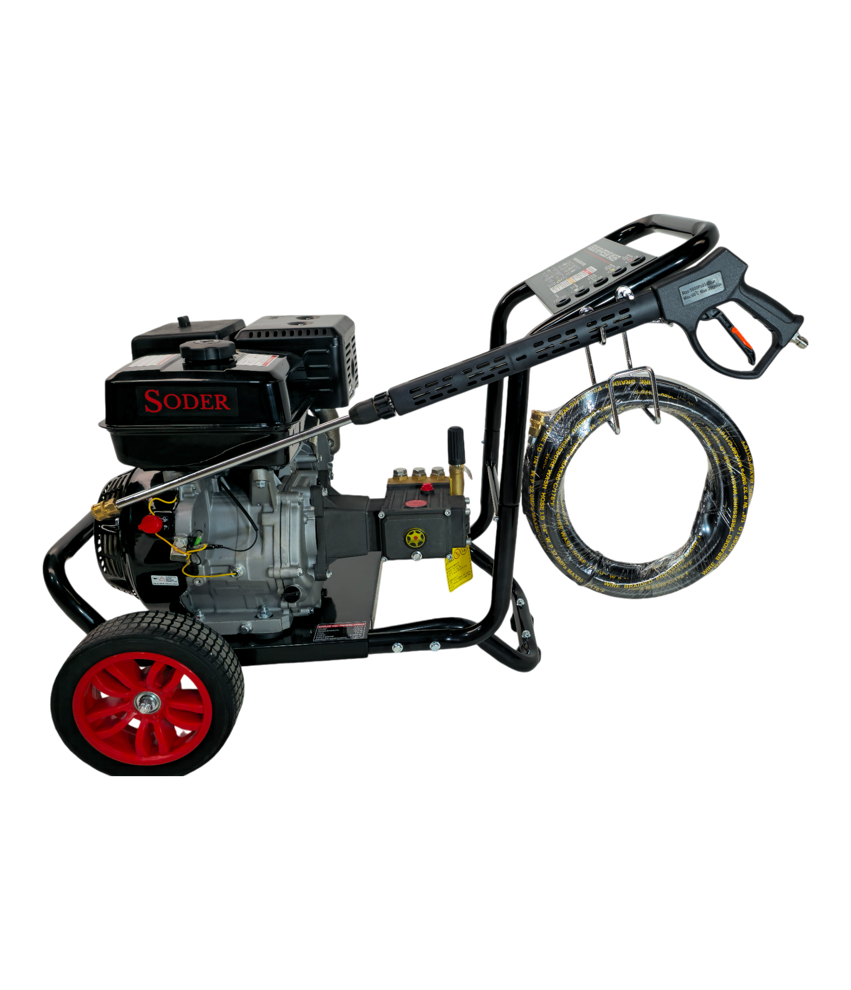 HIDROLAVADORA GASOLINA ARRAN-ELECT- 13HP-3000PSI USO INDUST BS-GE20A HID200AR21 ATOROS ATOROS