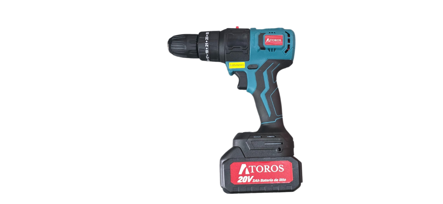 TALADRO BATERIAS 2 VELOCIDADES 35NM ATOROS ATOROS