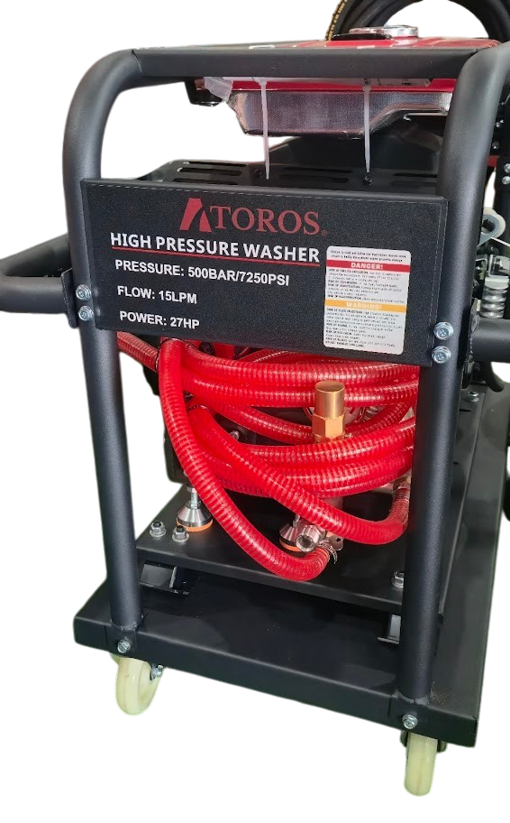 HIDROLAVORA  27HP  7.000PSI USO INDUST GASOLINA  ARRAN-ELECT ATOROS ATOROS