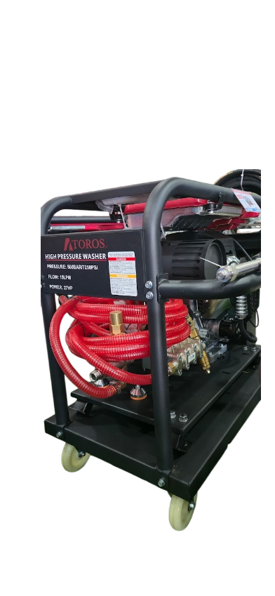 HIDROLAVORA  27HP  7.000PSI USO INDUST GASOLINA  ARRAN-ELECT ATOROS ATOROS