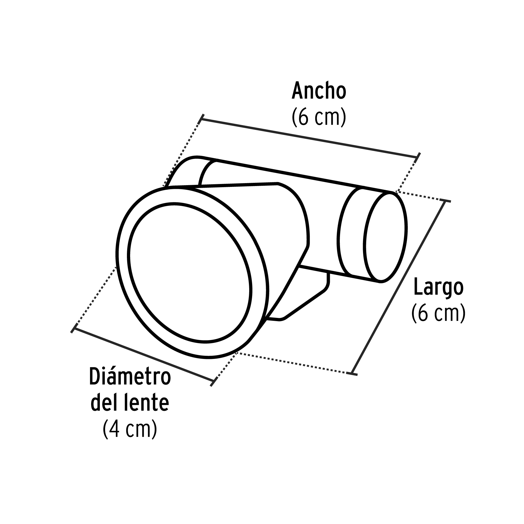 Linterna de minero LED, 70 lm, recargable, PRETUL PRETUL