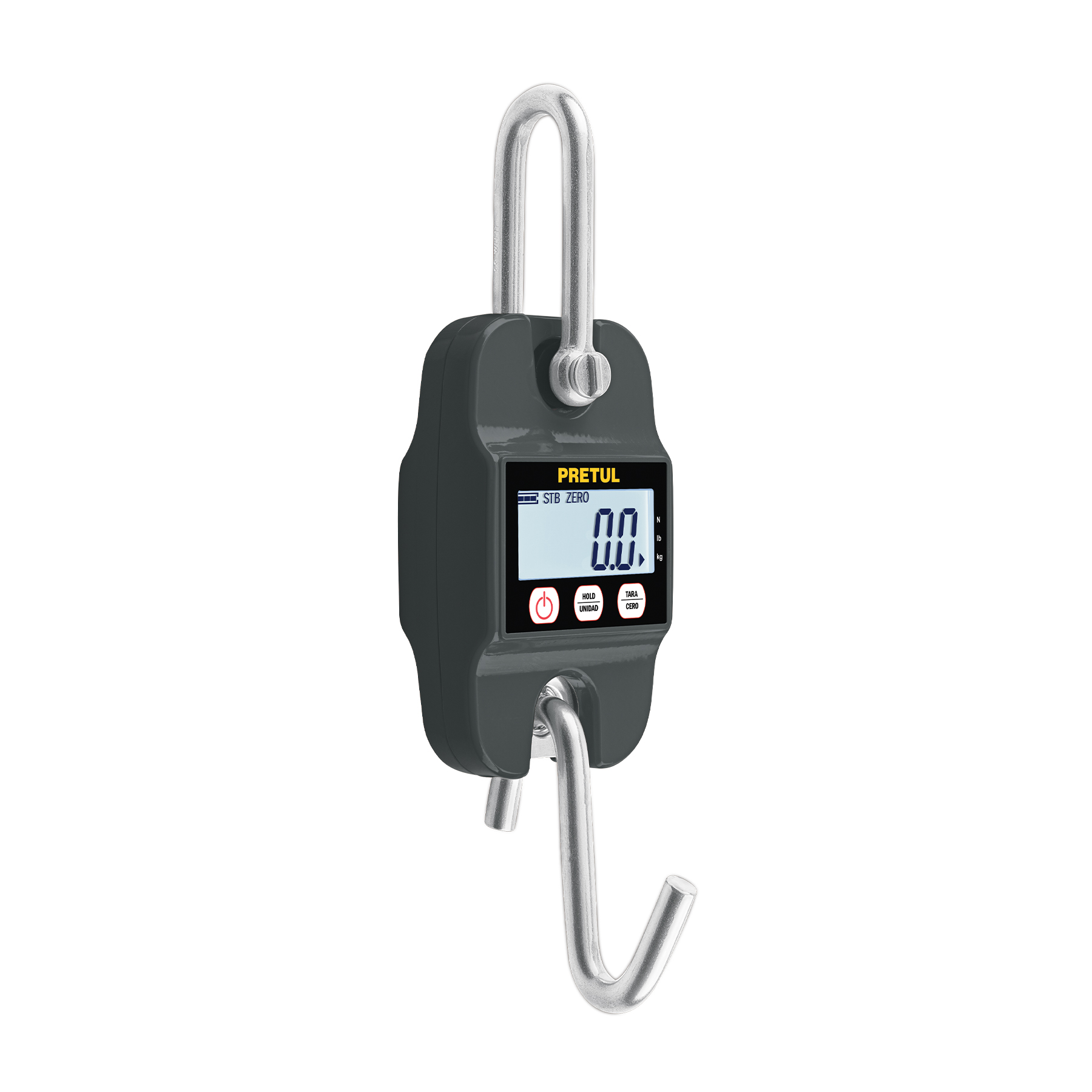 Báscula electrónica colgante, 300 kg, de pilas, PRETUL PRETUL