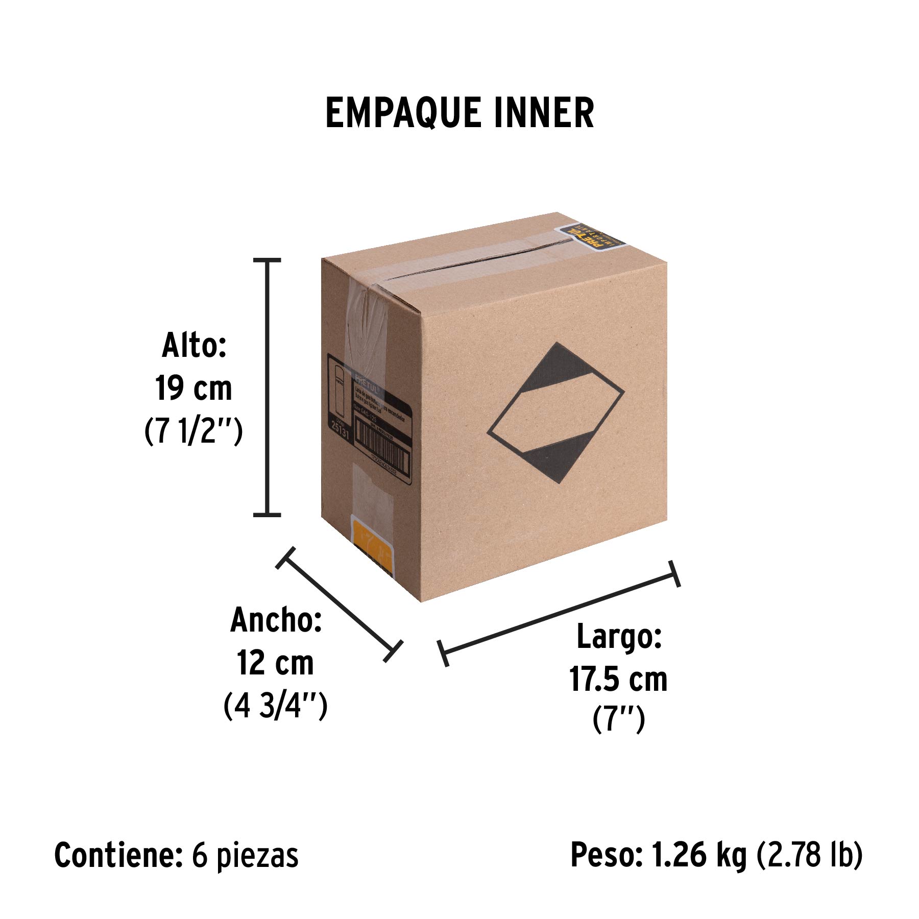 Lata de gas butano para encendedor, 125 g, PRETUL PRETUL