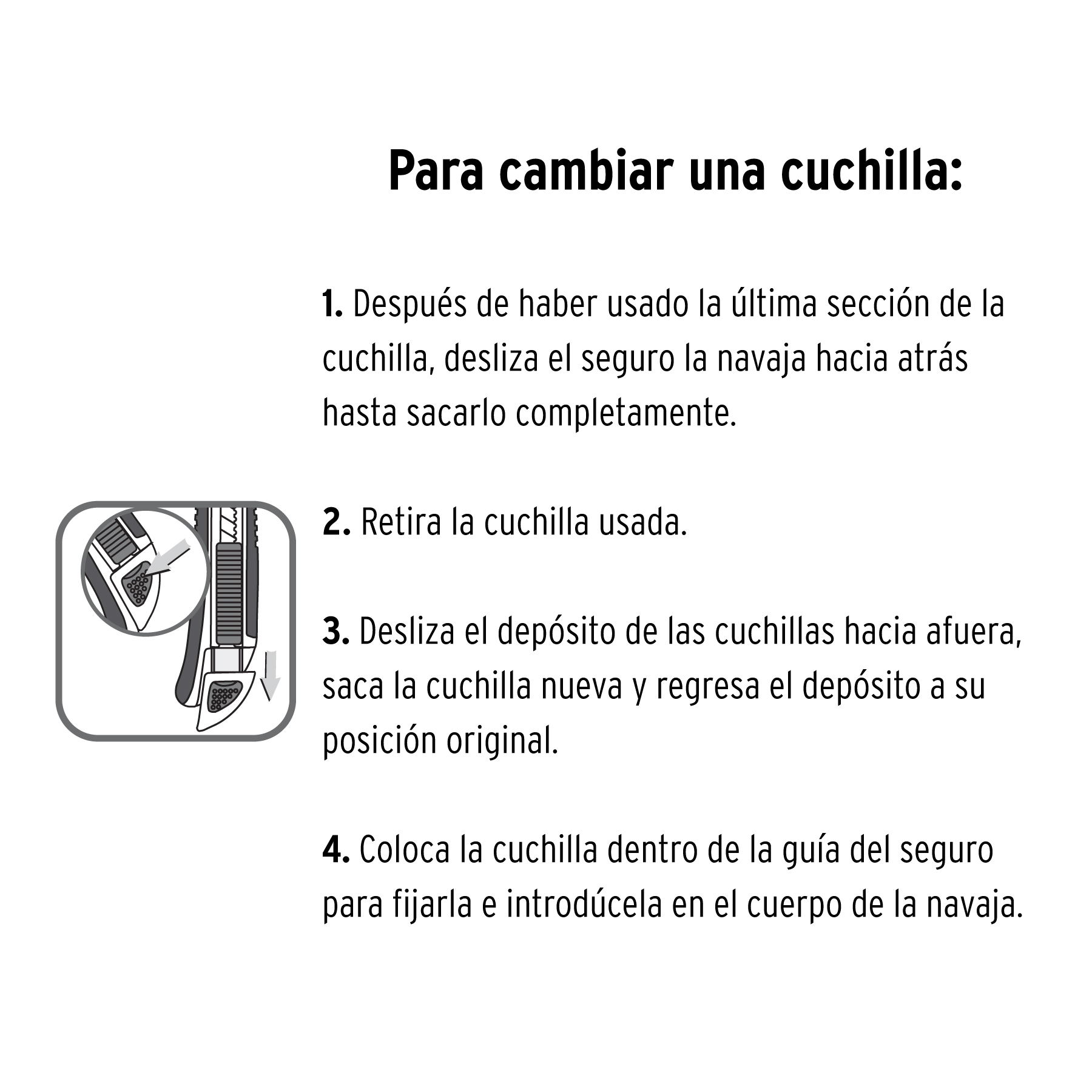 Cutter 18 mm plástico, PRETUL PRETUL