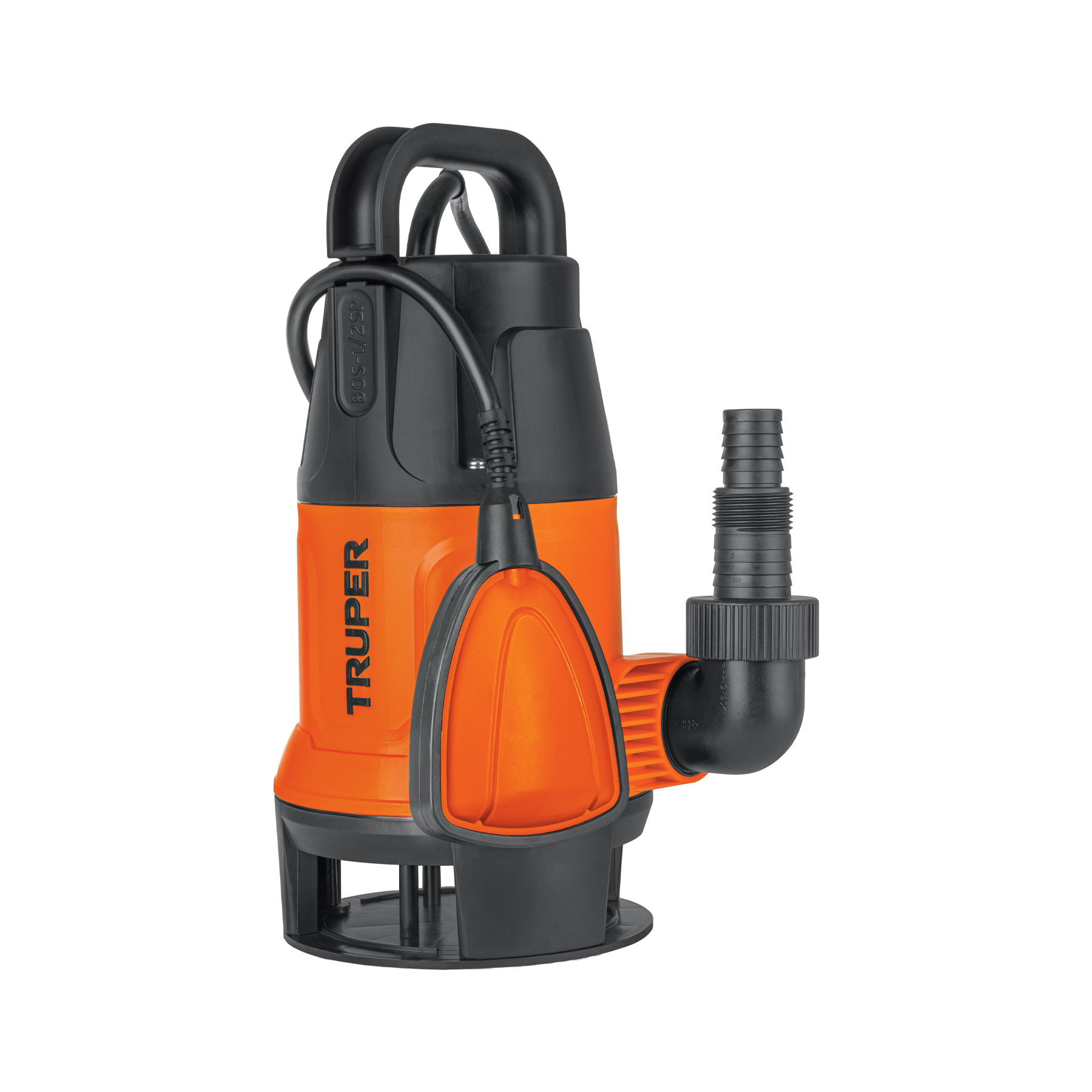 Bomba sumergible plástica, 1/2 HP para agua sucia, TRUPER TRUPER