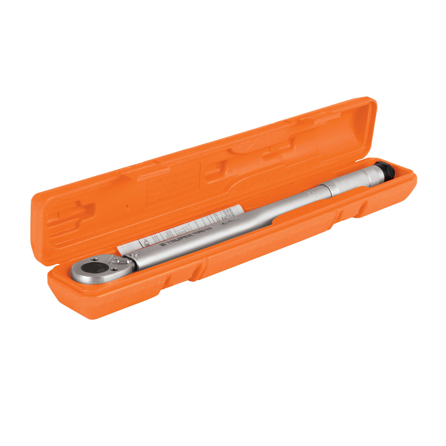 Torquímetro de trueno, dos lecturas, cuadro 1/2", TRUPER TRUPER