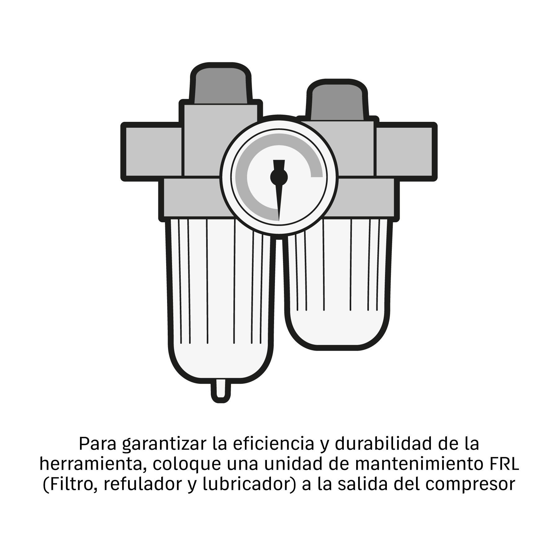 Rectificador neumático 1/4" angular, TRUPER TRUPER