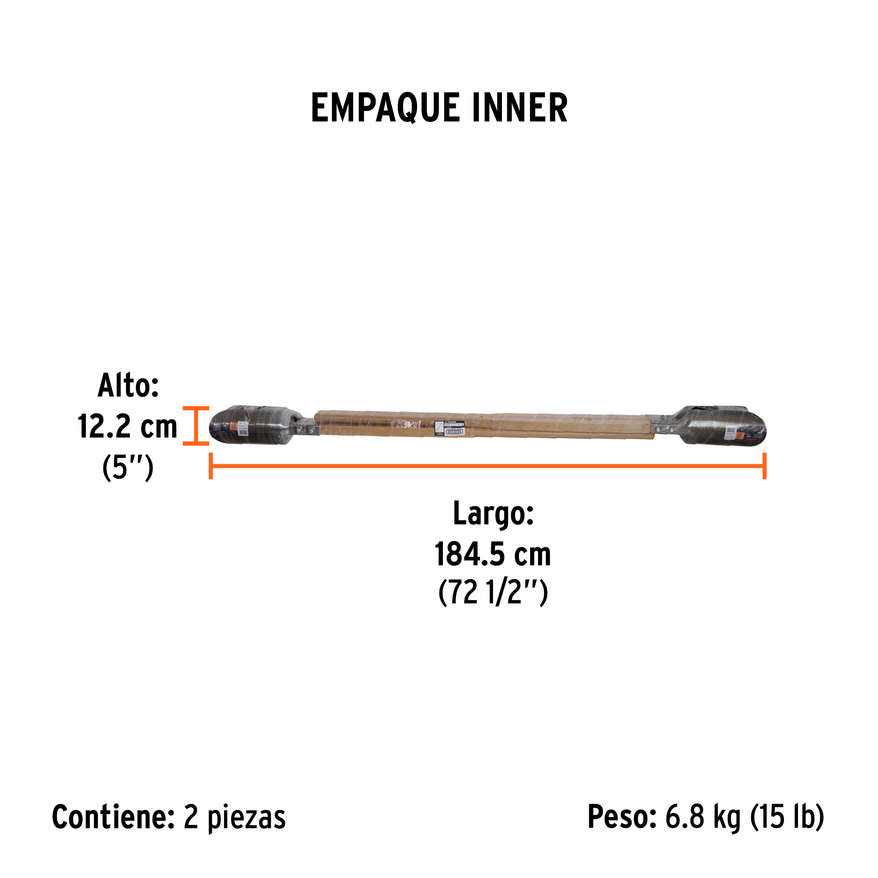 Cavador mangos de madera 48", TRUPER TRUPER