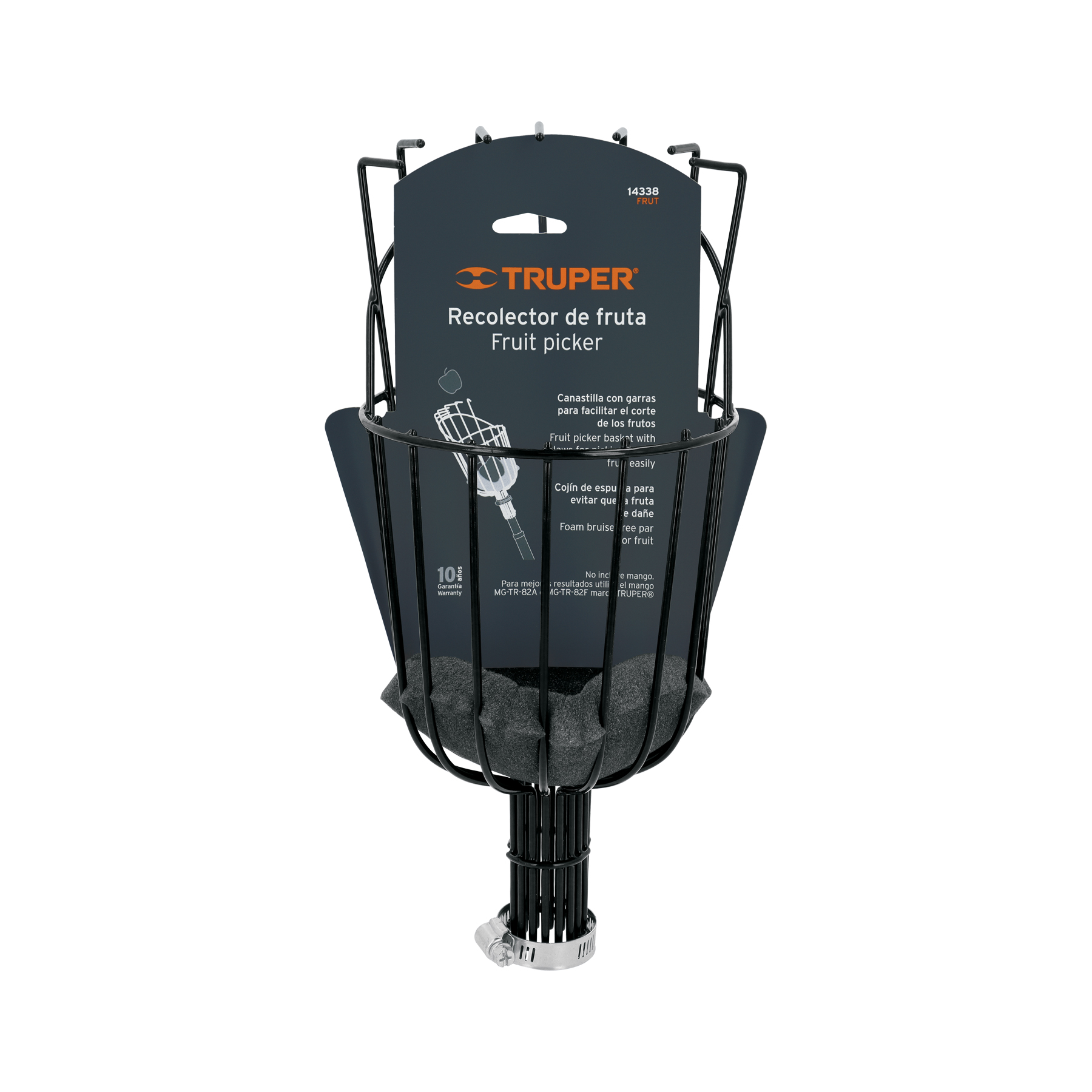 Recolector de fruta, sin mango, TRUPER TRUPER