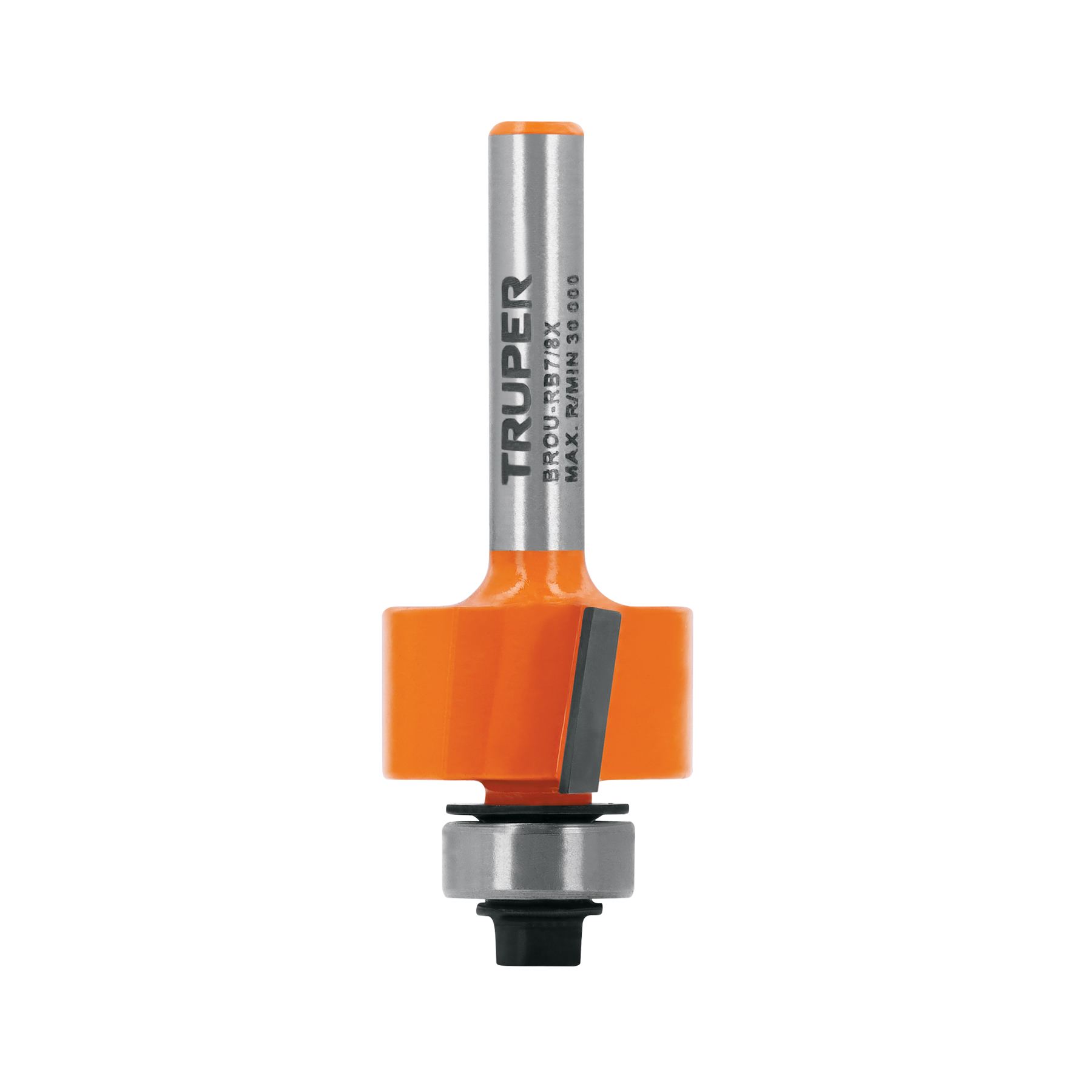 Broca para router, rebajado, 7/8" con balero, TRUPER TRUPER