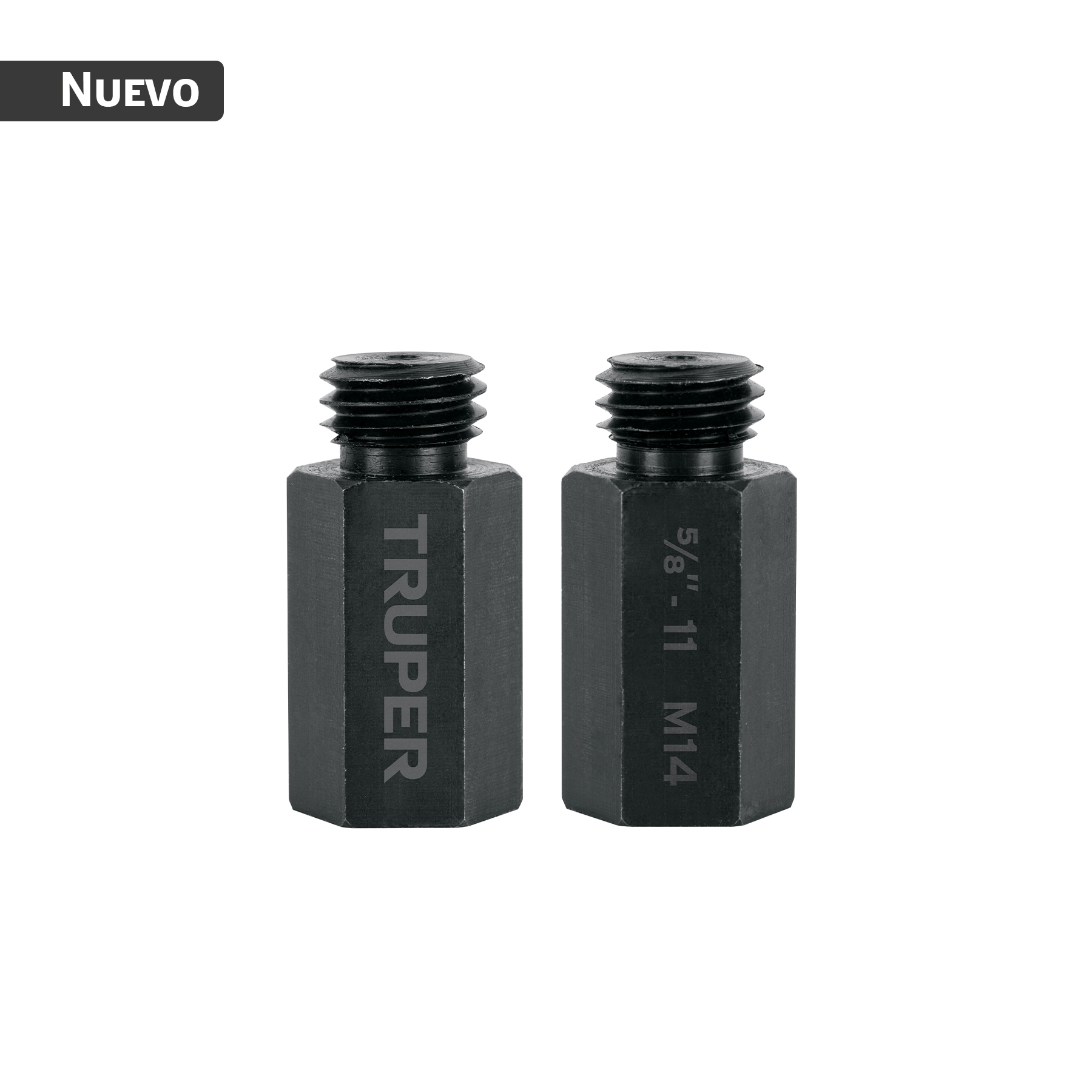 Juego 2 adaptadores para borlas doble cara, M14, TRUPER TRUPER