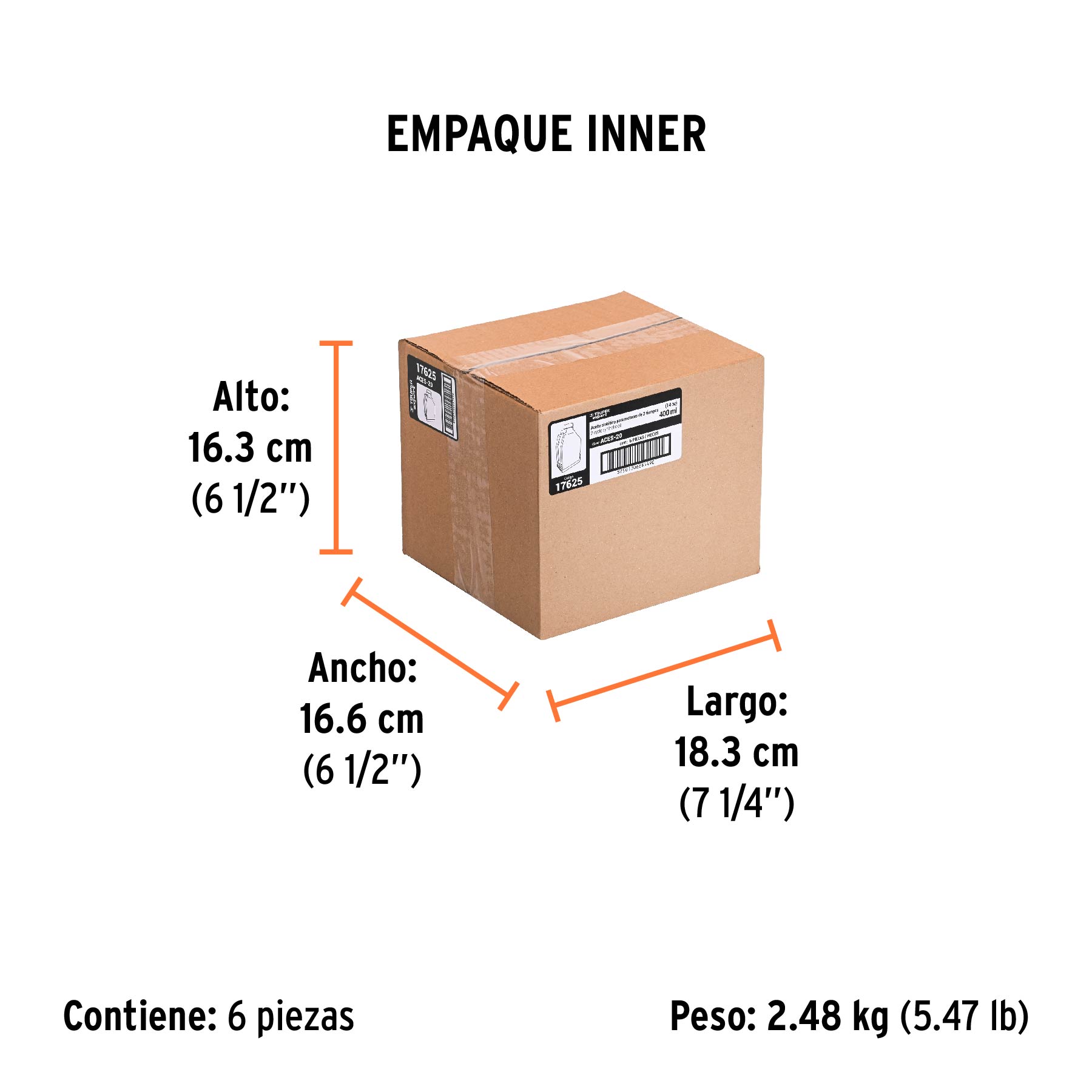 Aceite sintético para motor de 2 tiempos, 400 ml TRUPER