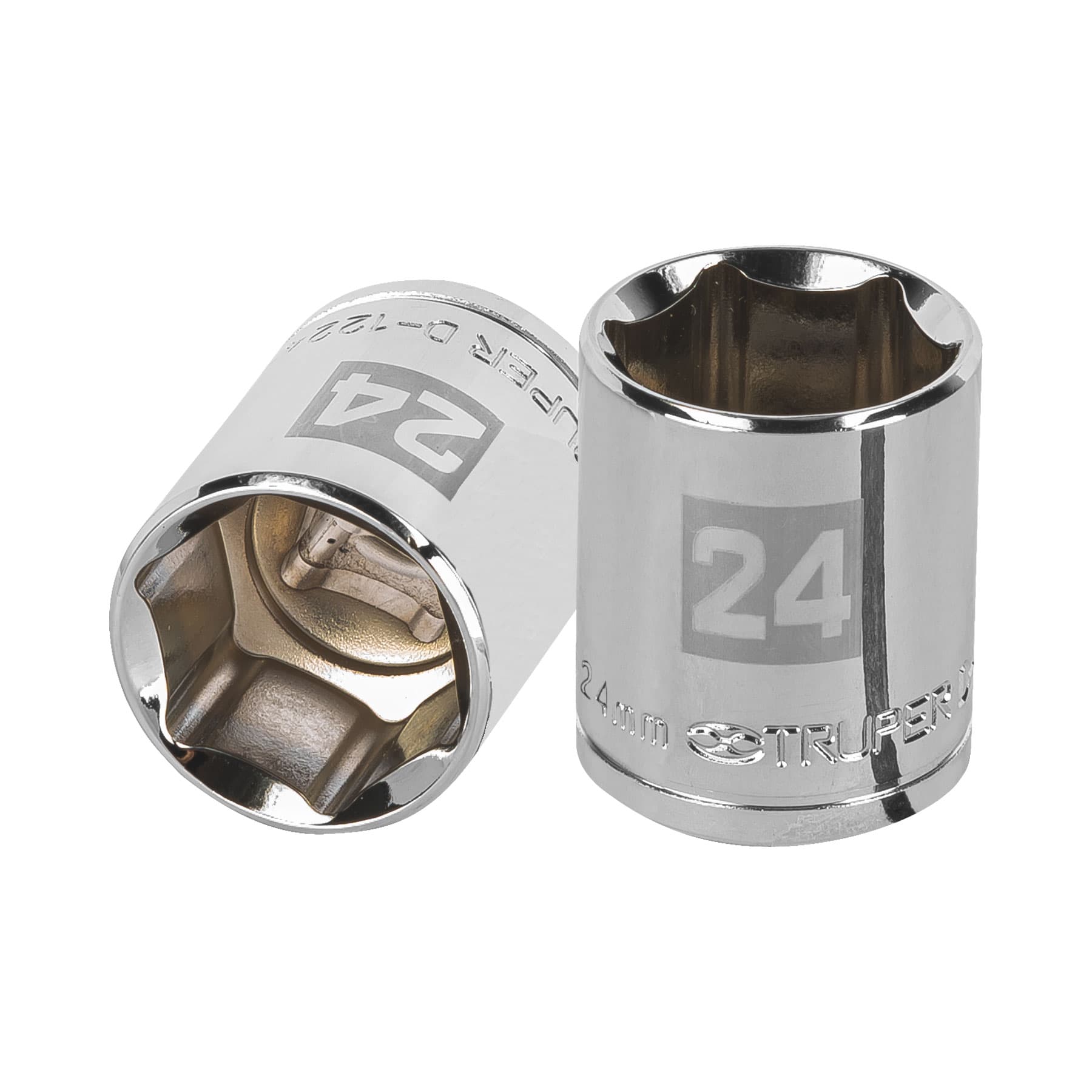 Dado de 24 mm, 6 puntas, cuadro 1/2", TRUPER TRUPER
