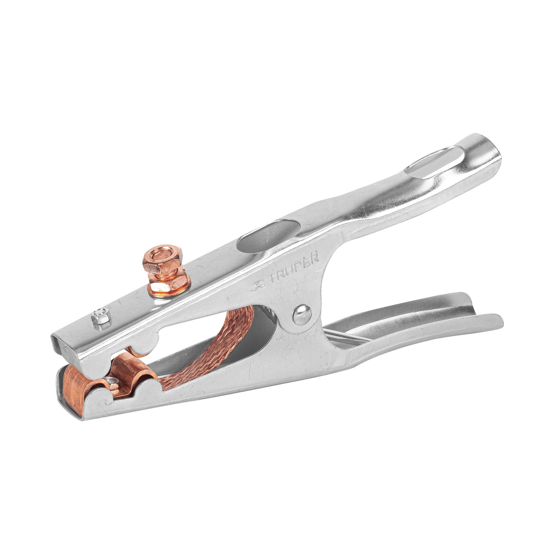Pinza para tierra de 500 A, TRUPER TRUPER