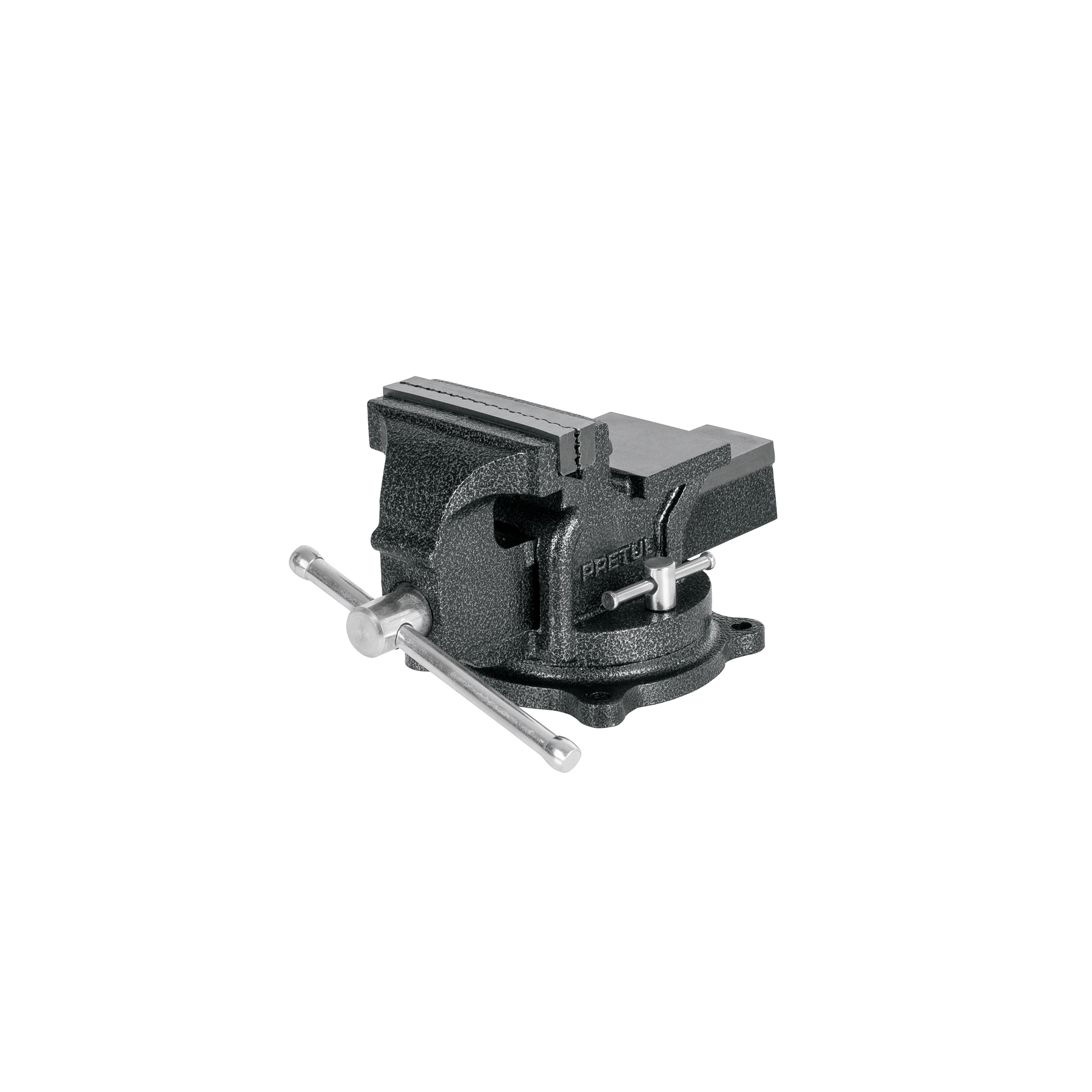 Tornillo de banco 4" de hierro gris, PRETUL PRETUL