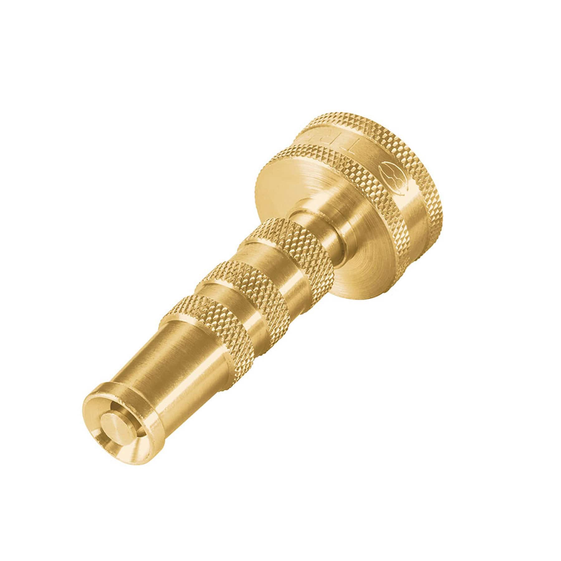 Chiflón 3" de latón maquinado para manguera, TRUPER TRUPER