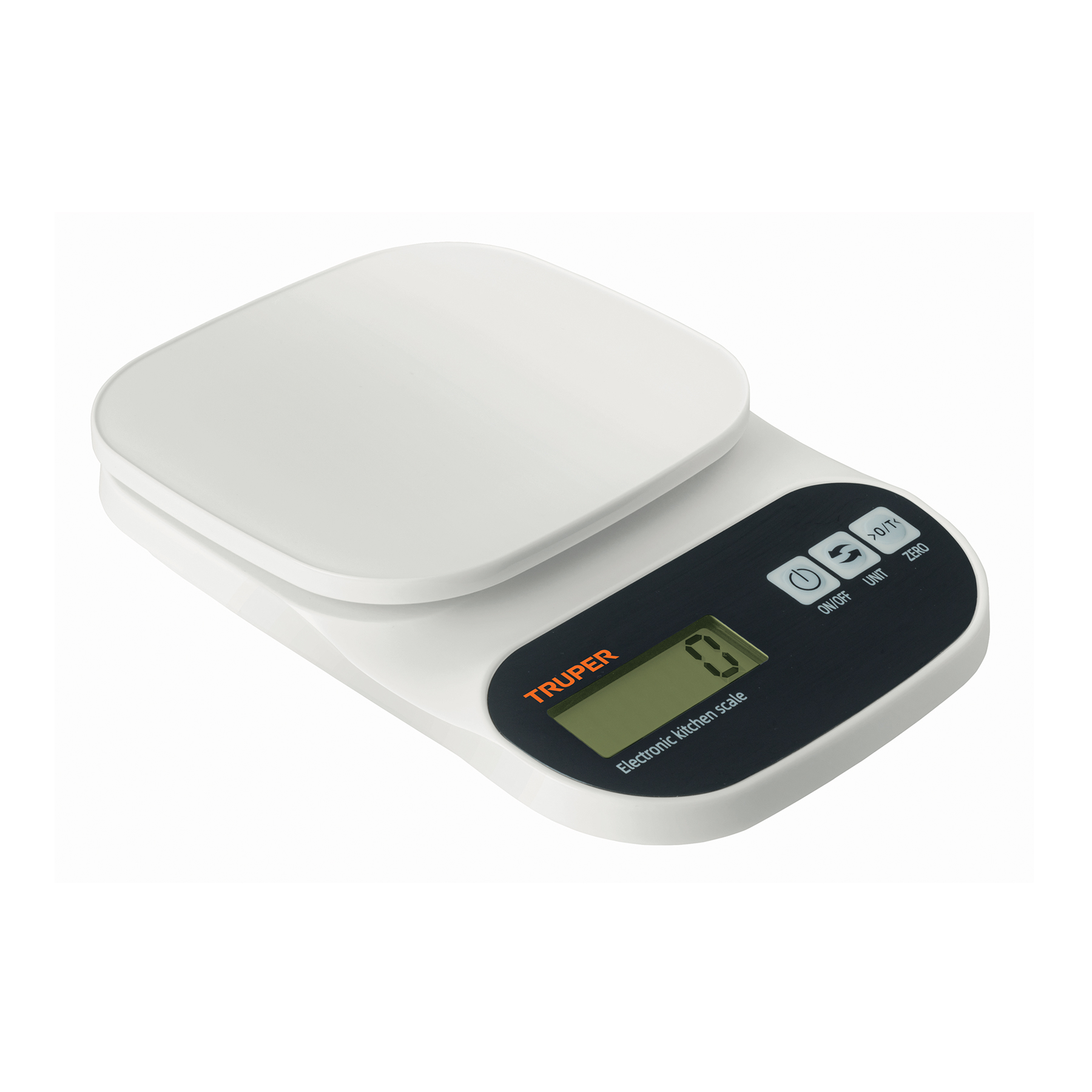 Báscula digital para cocina, plato de ABS, 5 kg, TRUPER TRUPER