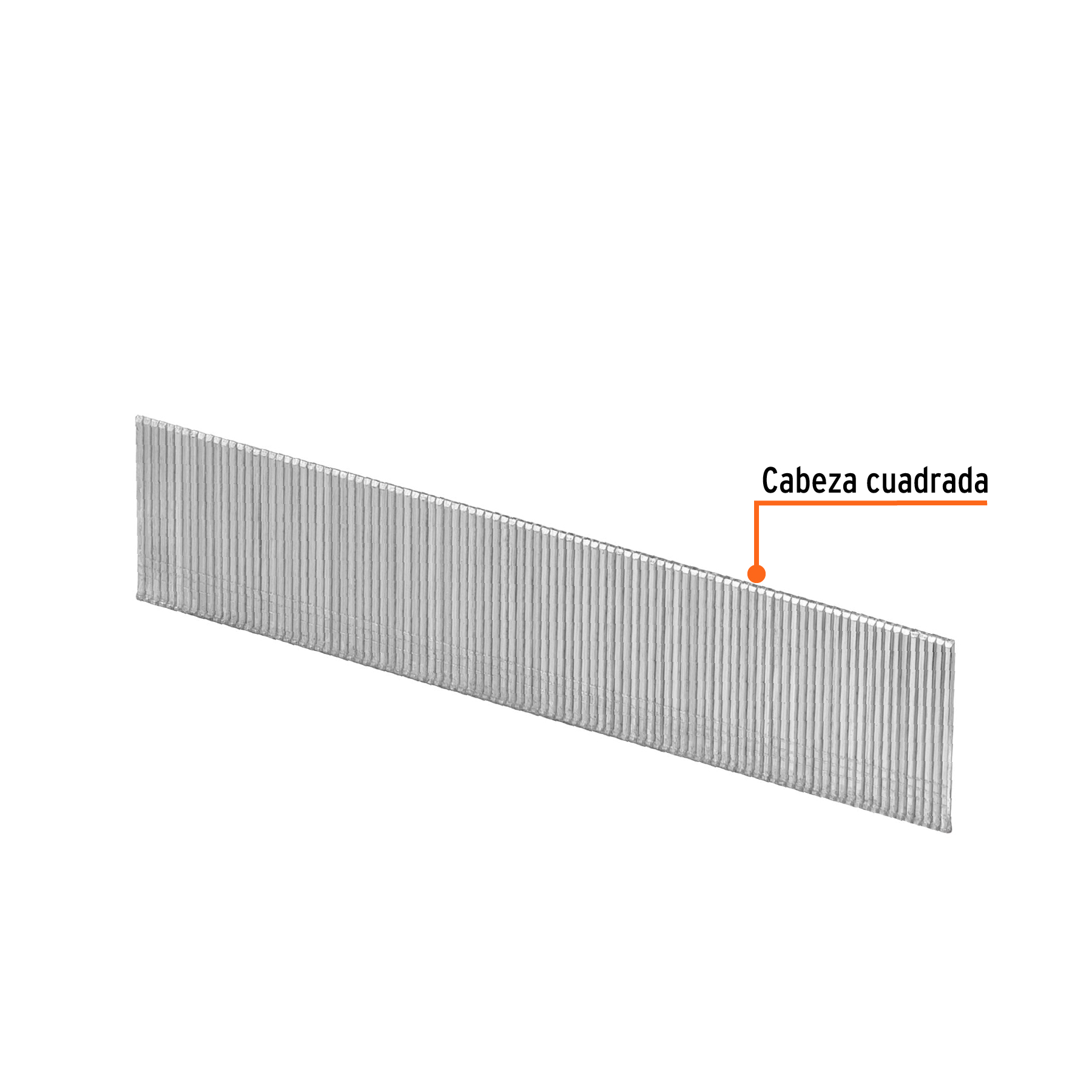 Caja con 5000 clavos calibre 18, 25 mm para CLNE-18, TRUPER TRUPER