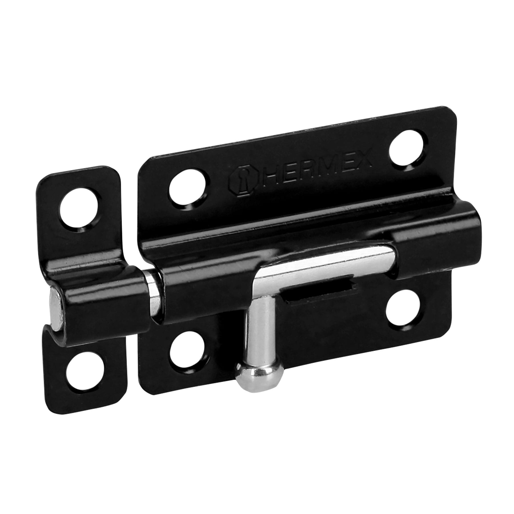 Pasador de barril 3" de acero acabado negro, HERMEX TRUPER