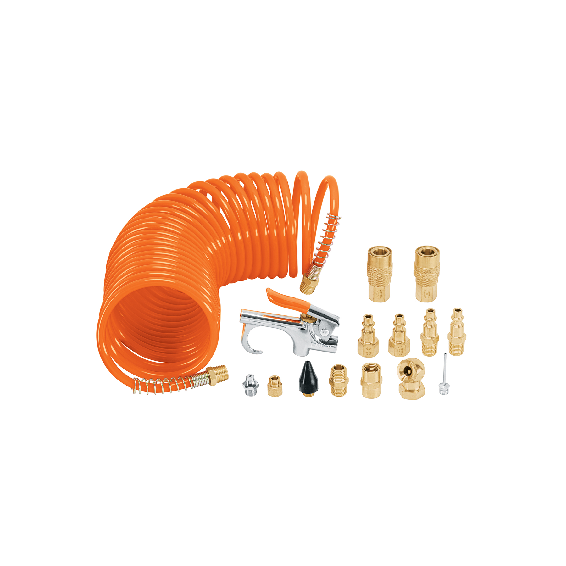 Juego de 15 accesorios neumáticos, cuerda 1/4" NPT, TRUPER TRUPER