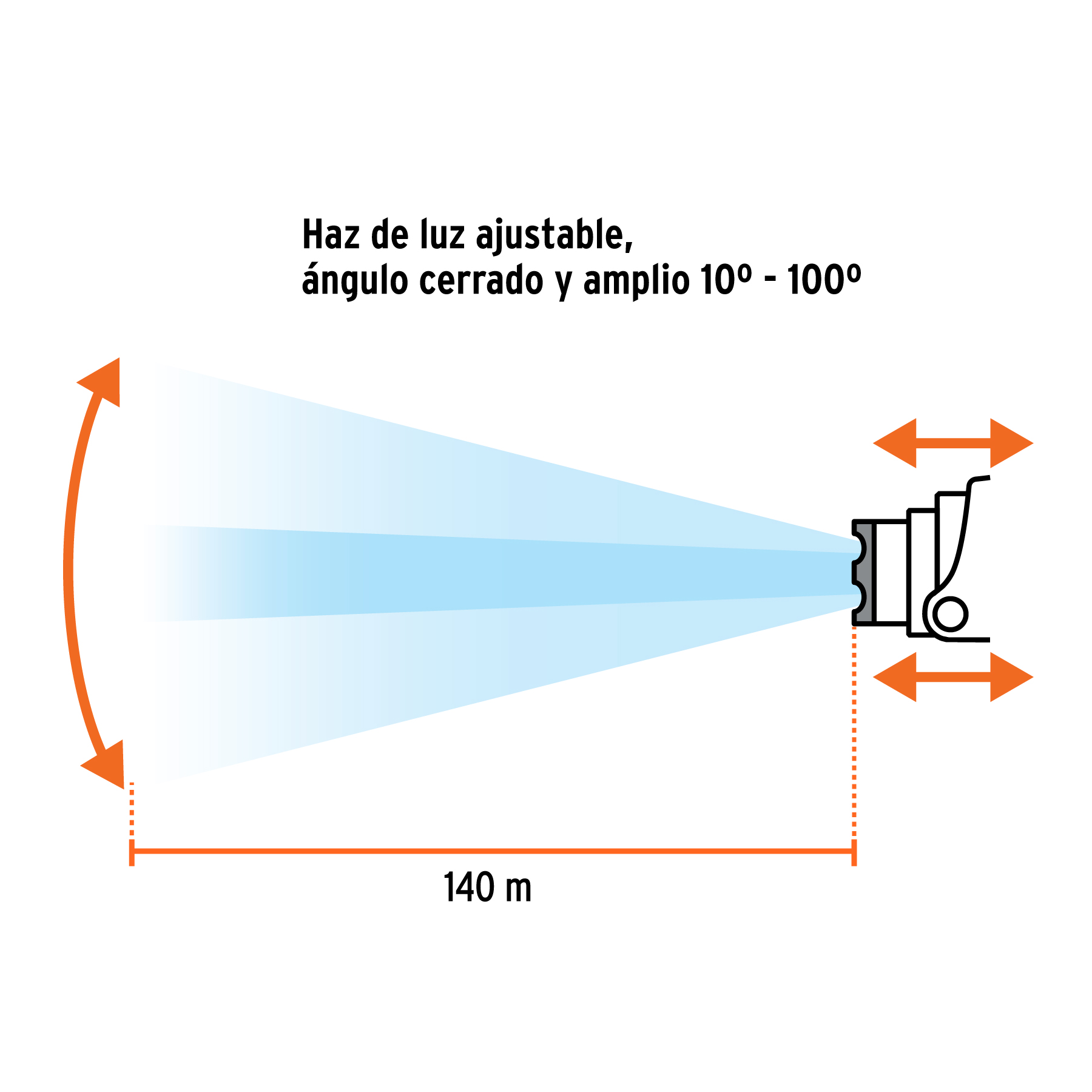 Linterna de minero LED 160 lm, recargable, TRUPER EXPERT TRUPER