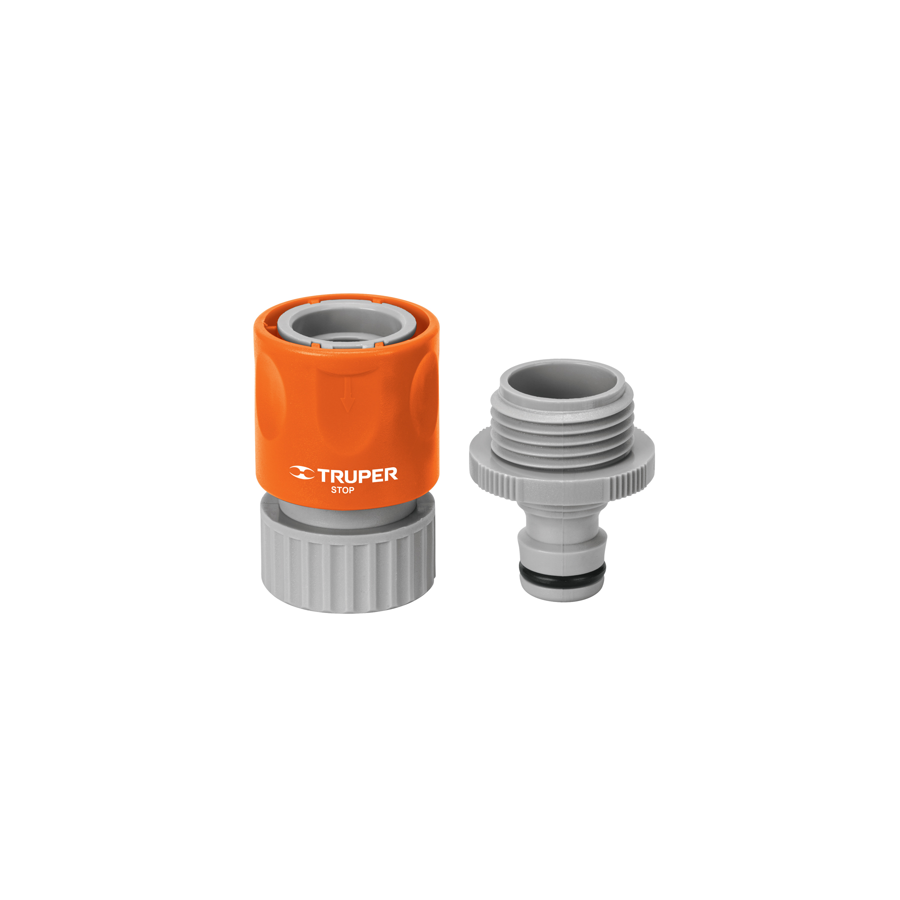 Conector 3/4" rápido de ABS manguera-acc. sistema click TRUPER
