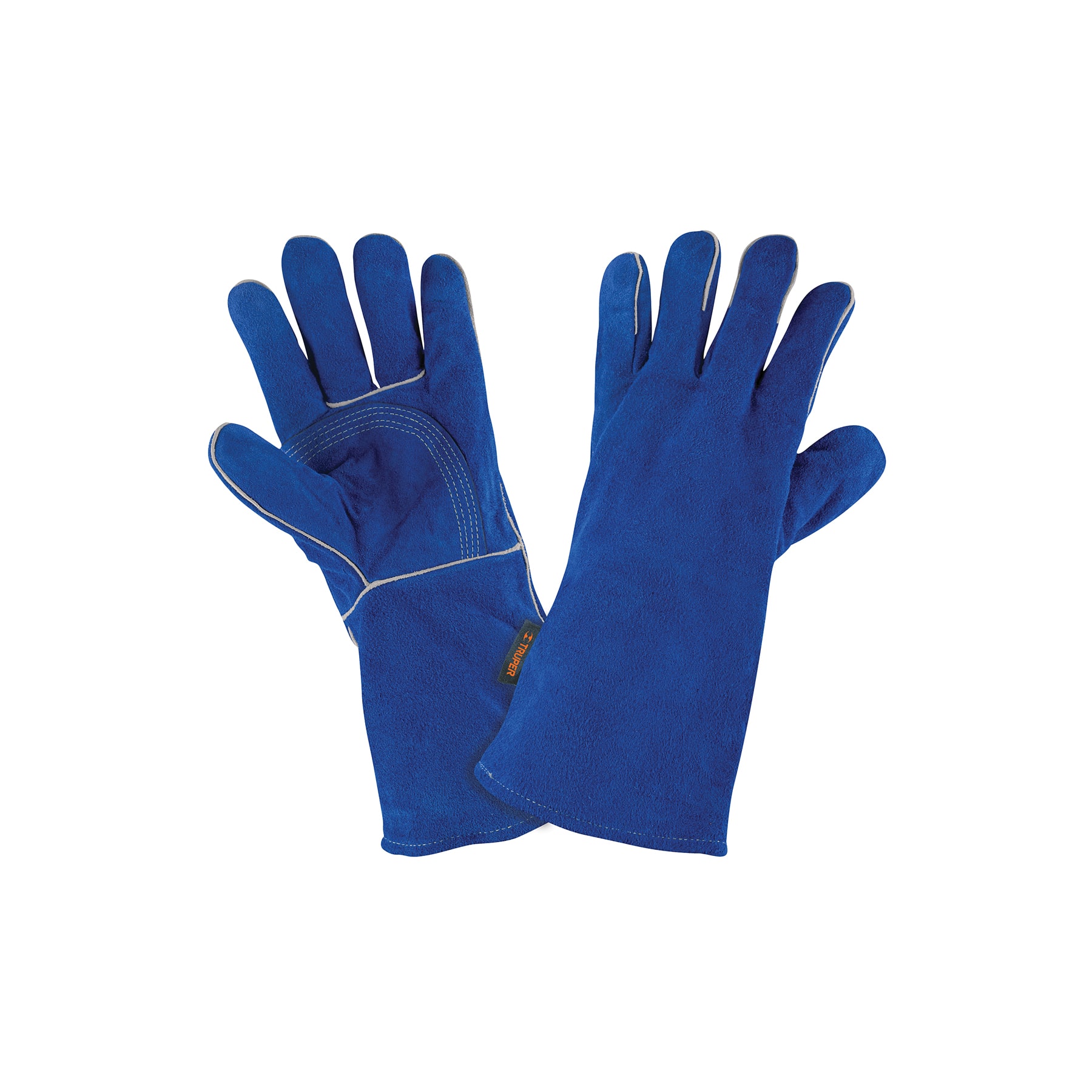 Guantes para soldador, reforzados, azules, TRUPER TRUPER